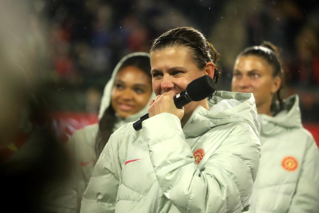 Timbers win 3-0 over Angel City in Christine Sinclair’s likely last home game